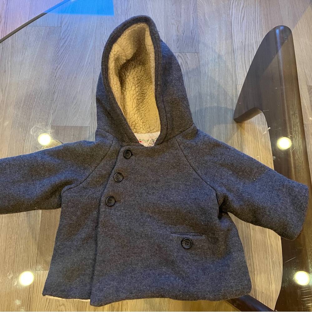 Shearling Wool Bonpoint Coat 12m